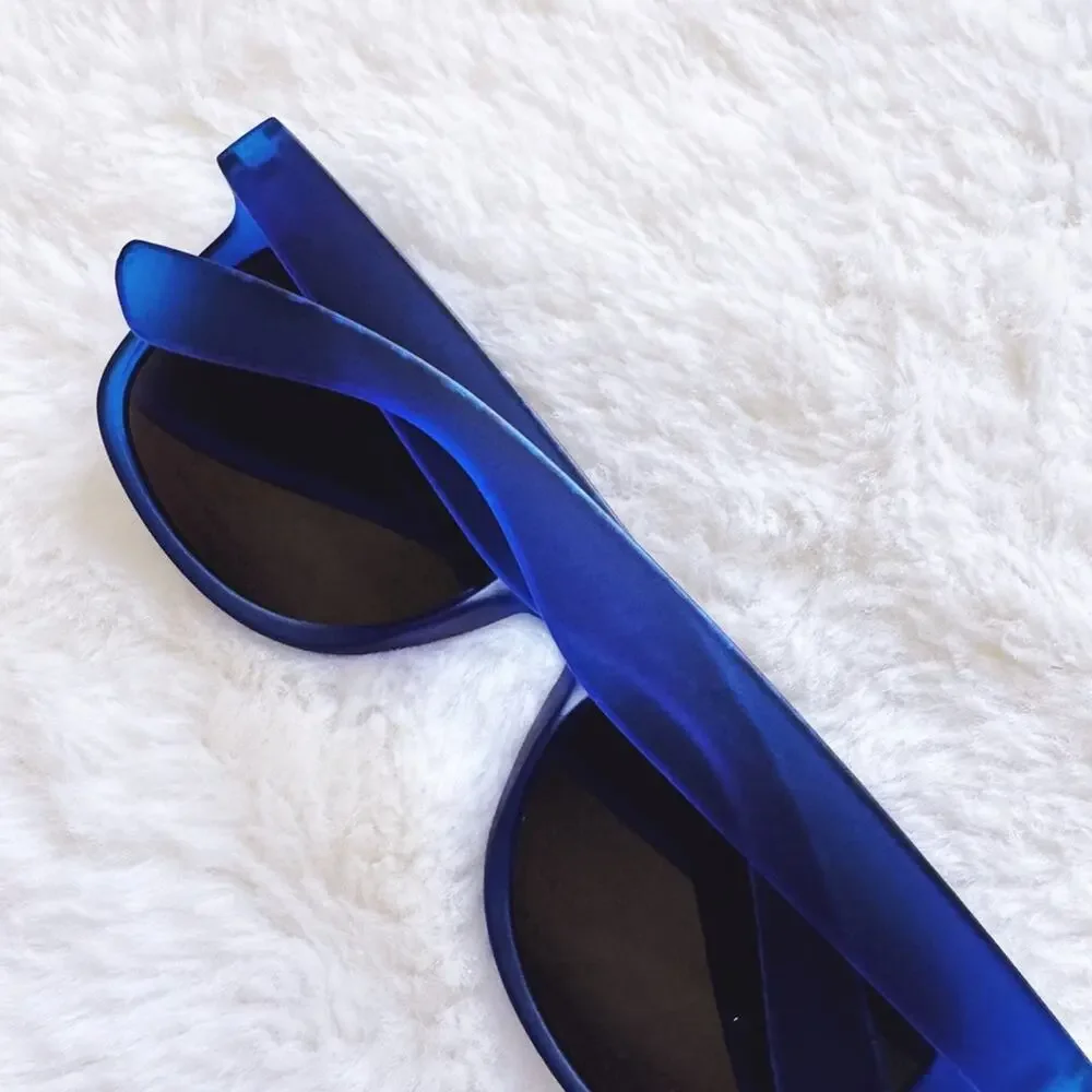 Luke Blue Polycarbonate Sunglasses